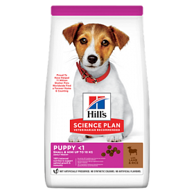 Hill's SP для щенков мелких пород, с ягненком и рисом
