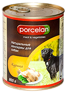 Porcelan консервы для собак с курицей