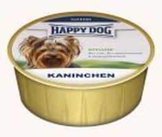 Happy Dog паштет для собак с кроликом