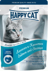 Happy Cat с лососем в соусе