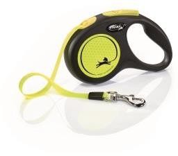 Рулетка Flexi Neon New Classic лента 5 м