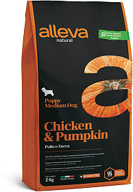 Alleva Natural Puppy mini Chicken & Pumpkin