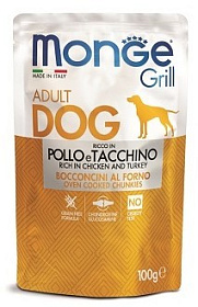 Monge Dog Grill для собак с курицей