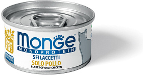 Monge Cat Monoprotein мясные хлопья из курицы