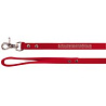 Поводок бархатный Dezzie красный