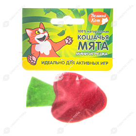 Клубничка с кошачьей мятой