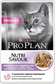 Pro Plan Pouch Delicat Turkey