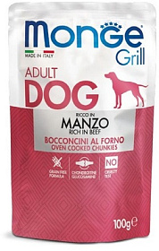 Monge Dog Grill для собак с говядиной