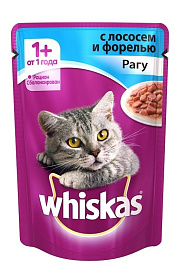 Whiskas рагу с лососем и форелью