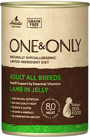 One&Only Adult ягненок в желе 400 гр