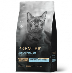 Premier Cat Salmon&Turkey STERILISED