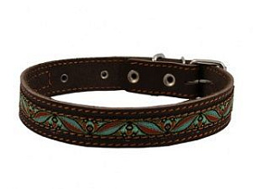 Ошейник Каскад №20 с тесьмой