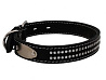 Ошейник Каскад №20 двойной со стразами