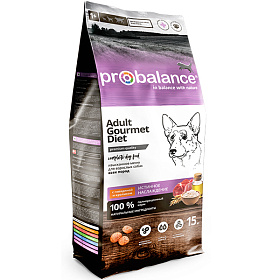 ProBalance для собак Gourmet Beef & Lamb