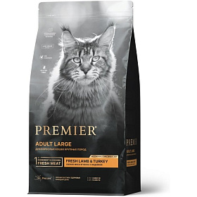 Premier Cat Lamb&Turkey ADULT LARGE