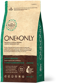 One&Only Cat Indoor Turkey&Brown rice