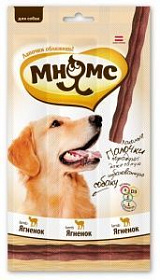 Мнямс колбаски для собак с ягненком