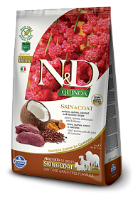 Farmina N&D Dog Quinoa Skin&coat Venison