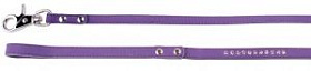 Поводок бархатный Dezzie фиолетовый
