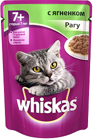 Whiskas 8 + рагу с ягненком