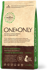 One&Only Adult Mini Turkey&Brown rice