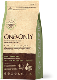 One&Only Cat Sterilised Turkey&Brown rice