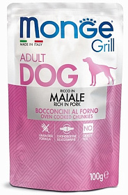 Monge Dog Grill для собак со свининой