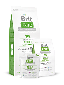 Brit Care Grain-free Adult Large breed Salmon & Potato