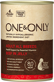One&Only Adult говядина в желе 400 гр