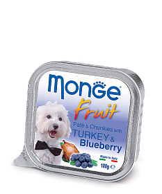 Monge Dog Fruit Turkey&Blueberry