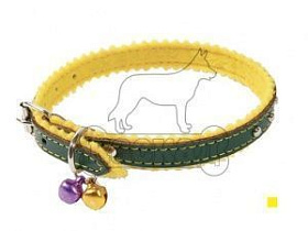 Ошейник Каскад №10 на синтепоне с украшением