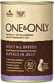One&Only Adult буйвол в желе 400 гр