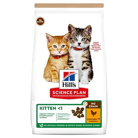 Hills SP No Grain для котят, с курицей