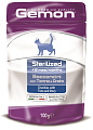 Gemon Cat Sterilized для стерилизованных кошек пауч