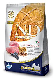 Farmina N&D Low Grain Dog Lamb & Blueberry Puppy Mini