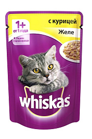 Whiskas с курицей в желе