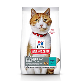 Hills SP Feline Young Adult Sterilised Cat со вкусом тунца