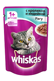 Whiskas рагу с кроликом и индейкой