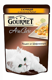 Gourmet A La Carte с курицей и макаронами в подливе
