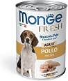 Monge Dog Fresh Chunks in Loaf Chicken