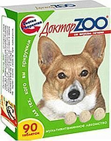 Доктор ЗОО для собак со вкусом печени