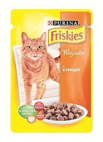 Friskies с курицей в подливе